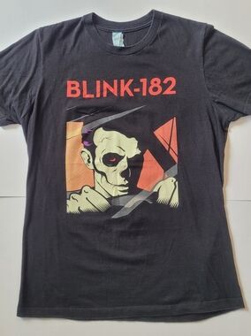 Blink-182 "California Driver" Band T-Shirt - Black - 2016 - HOT TOPIC - SMALL
